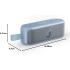 Anker Soundcore Motion 100 Portable Wireless Bluetooth Speaker, 20W Dual Full-Range Drivers, Built-In Strap, 12-Hour Playback, BassUp Technology, IPX7 Waterproof, Customizable 9-Band EQ - Blue